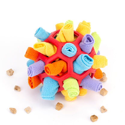 Pet Snuffle Ball - Engage Your Pup with Fun & Flavor!